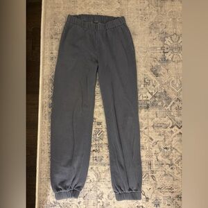 Navy Blue Brandy Melville Rosa Sweatpants